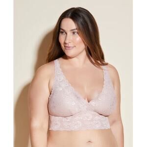 Cosabella NSN Extend Plungie Bra Never1387P Mandorla 1X NWT